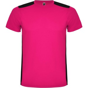 Roly Detroit rvid ujj gyerek sportpl, fuchsia, solid black
