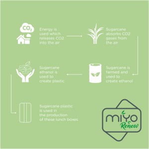 MIYO Renew teldoboz, fehr (manyag konyhafelszerels)