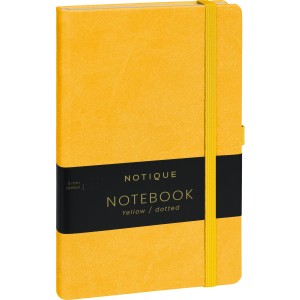 Notebook Yellow, dotted, 13  21 cm (naptr)