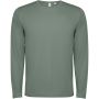 Roly Estoril hosszúujjú unisex póló, sötétzöld