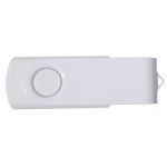 Rotate Metalic pendrive, fehér (raktári) (1Z30476)